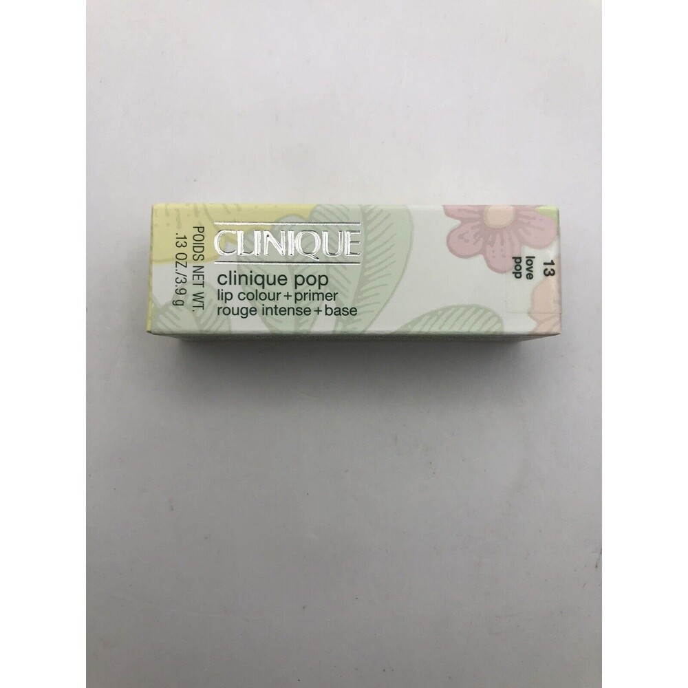 Clinique Pop Lip Colour + Primer 0.13oz/3.9g #13 Love Pop- New In box